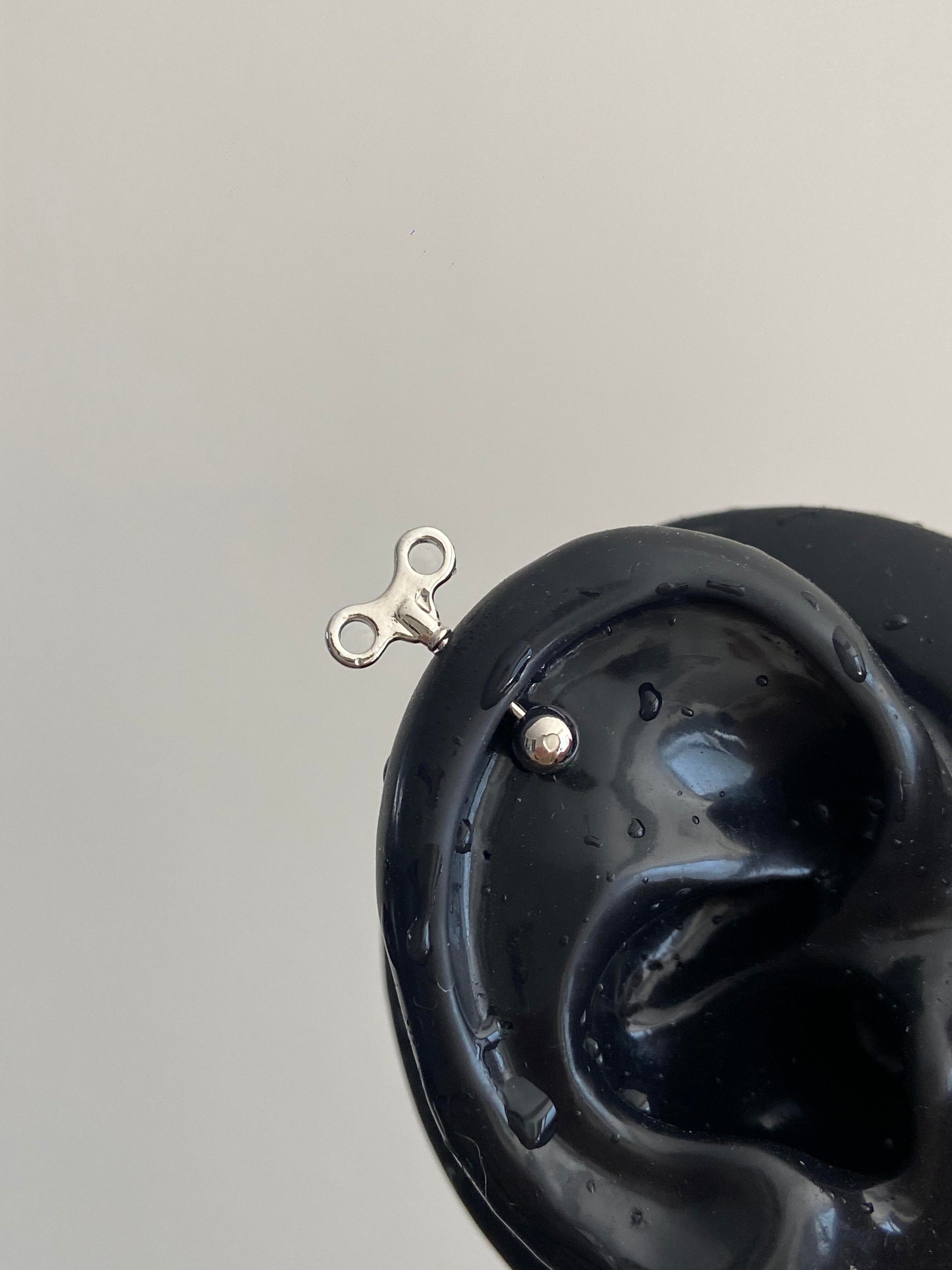 Cog Spinner Vertical Helix Earrings
