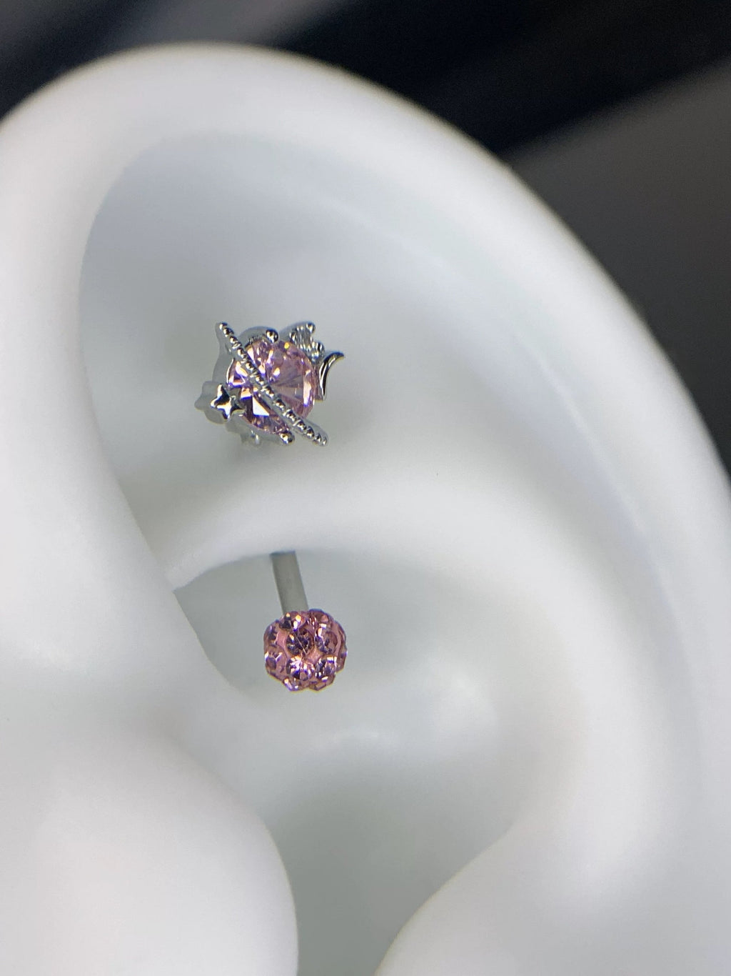 Celestial Planet Rook / Daith Earrings