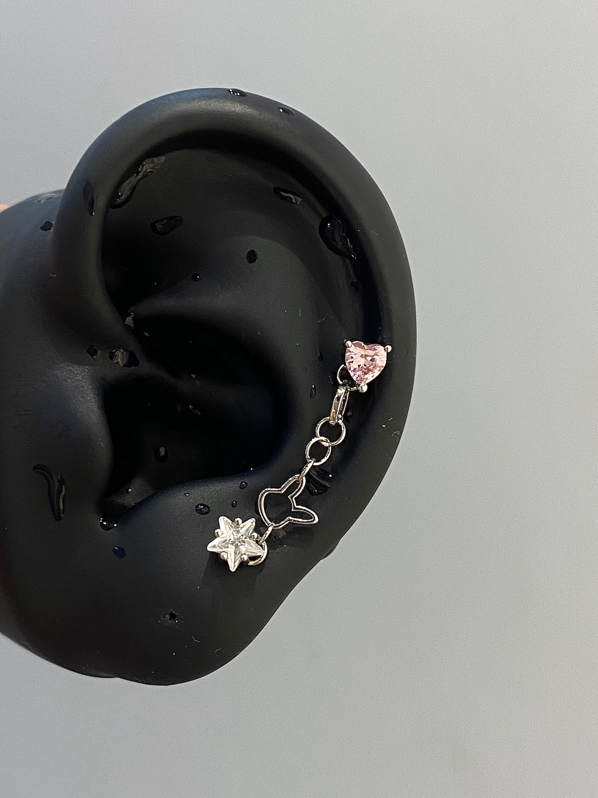 Charm Circut Chain Earrings