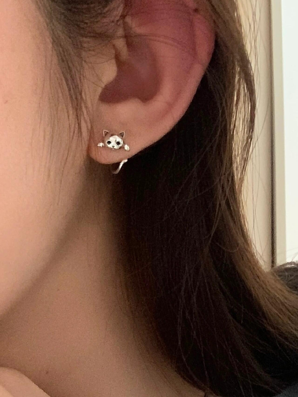 Tailspin Kitten Earrings