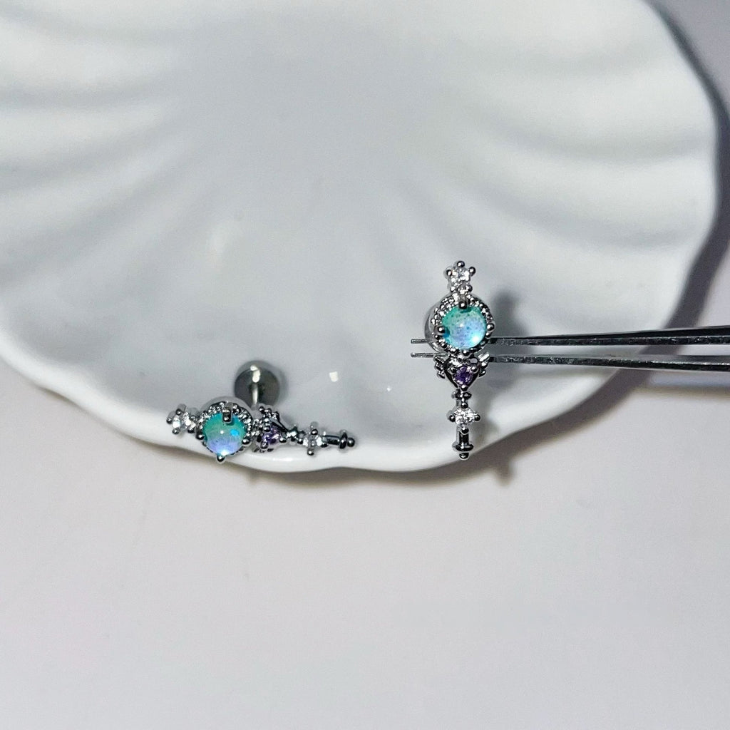 Relic Prism Helix Earrings