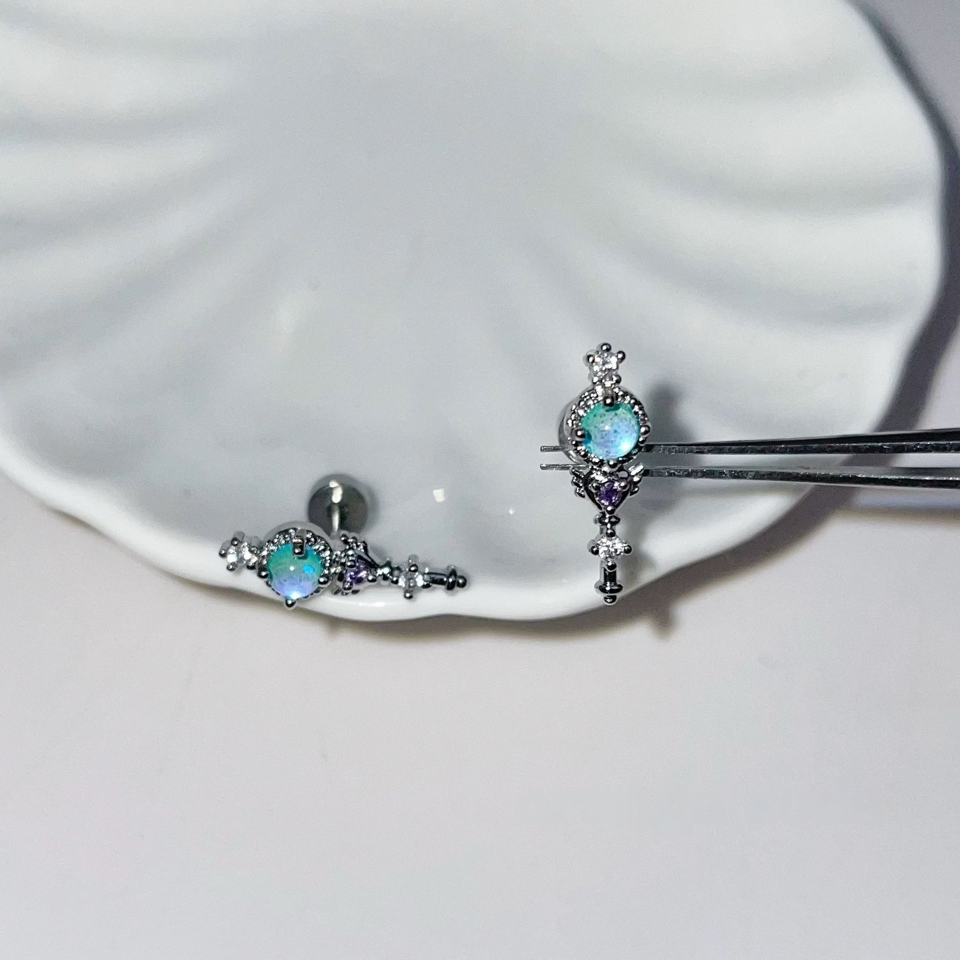 Relic Prism Helix Earrings