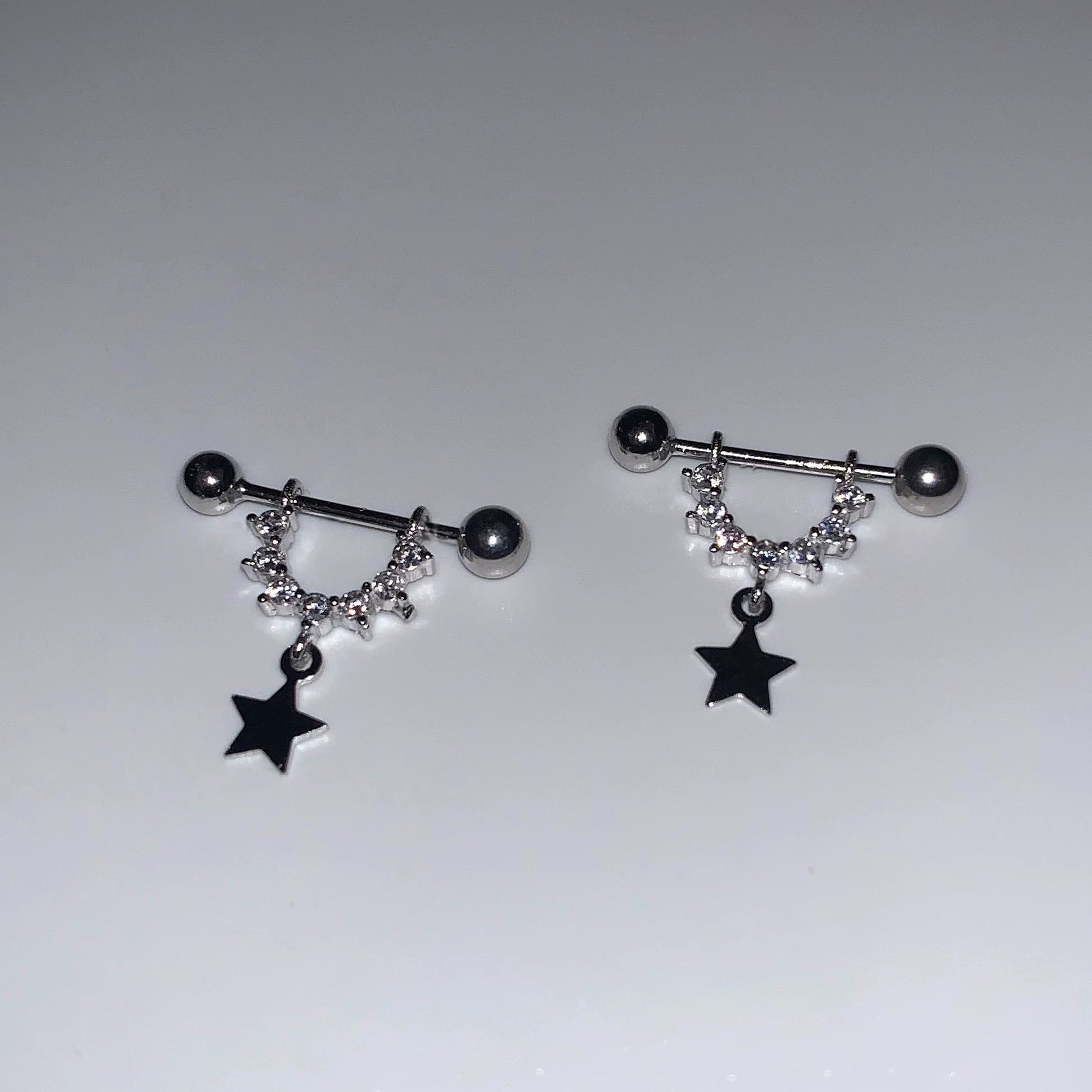 Starlace Arc Helix Earrings