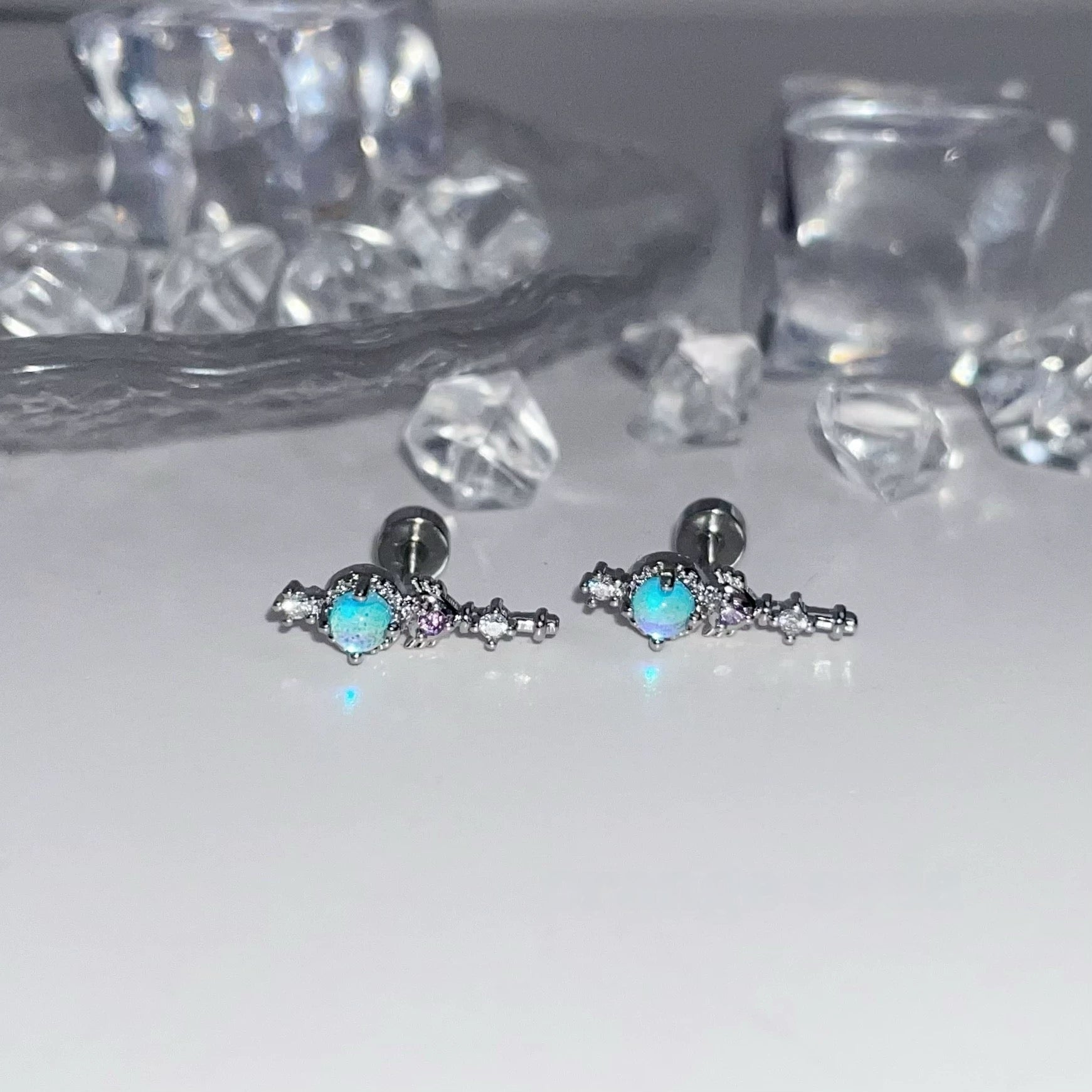 Relic Prism Helix Earrings