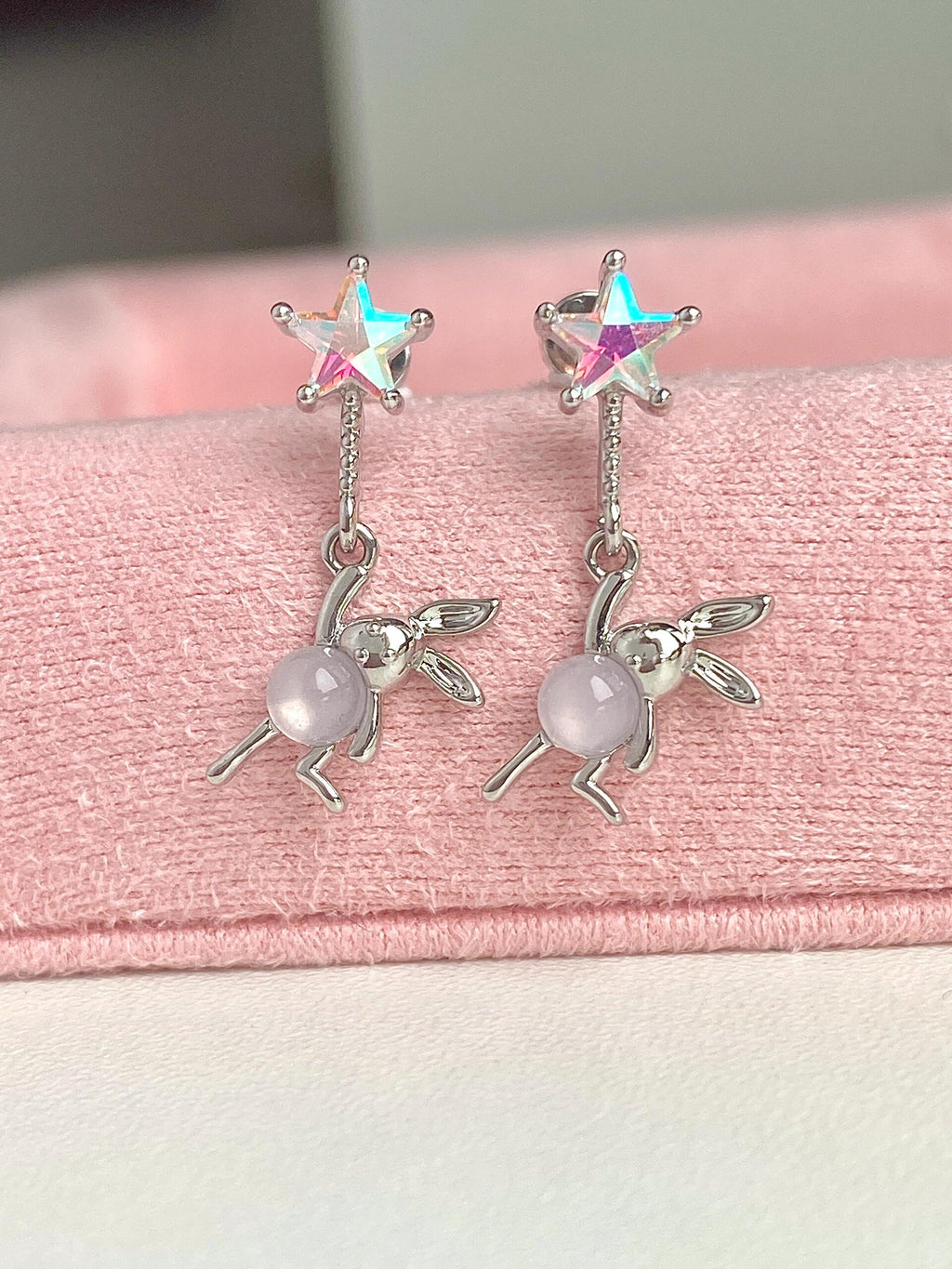 Starglide Bunny Helix Earrings