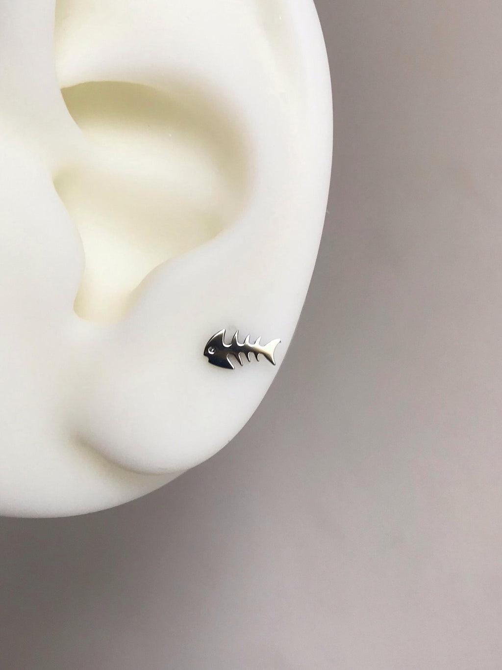 Fishbone Earrings