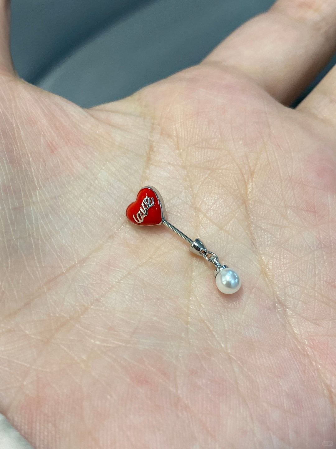 Luv Drop Vertical Helix Earrings