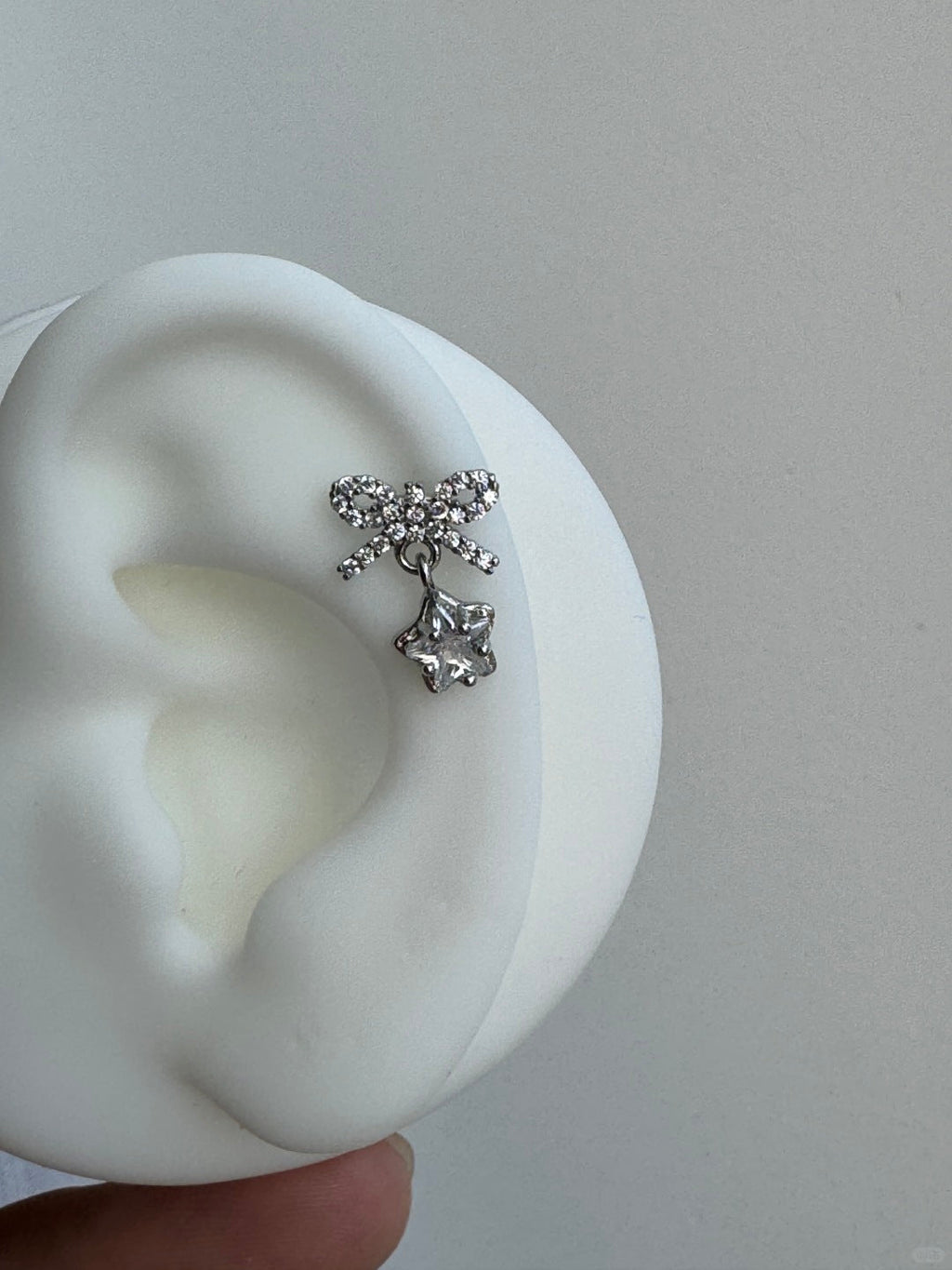 Ribbon Nova Helix Earrings