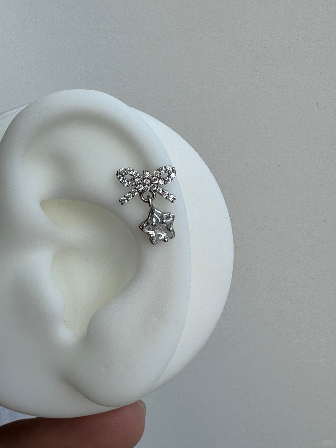 Ribbon Nova Helix Earrings