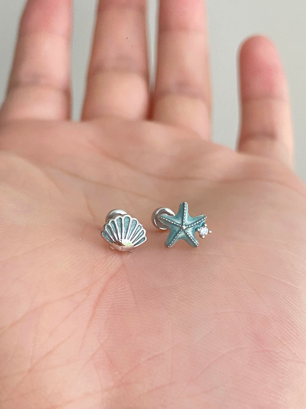 Coral Kiss Helix Earrings