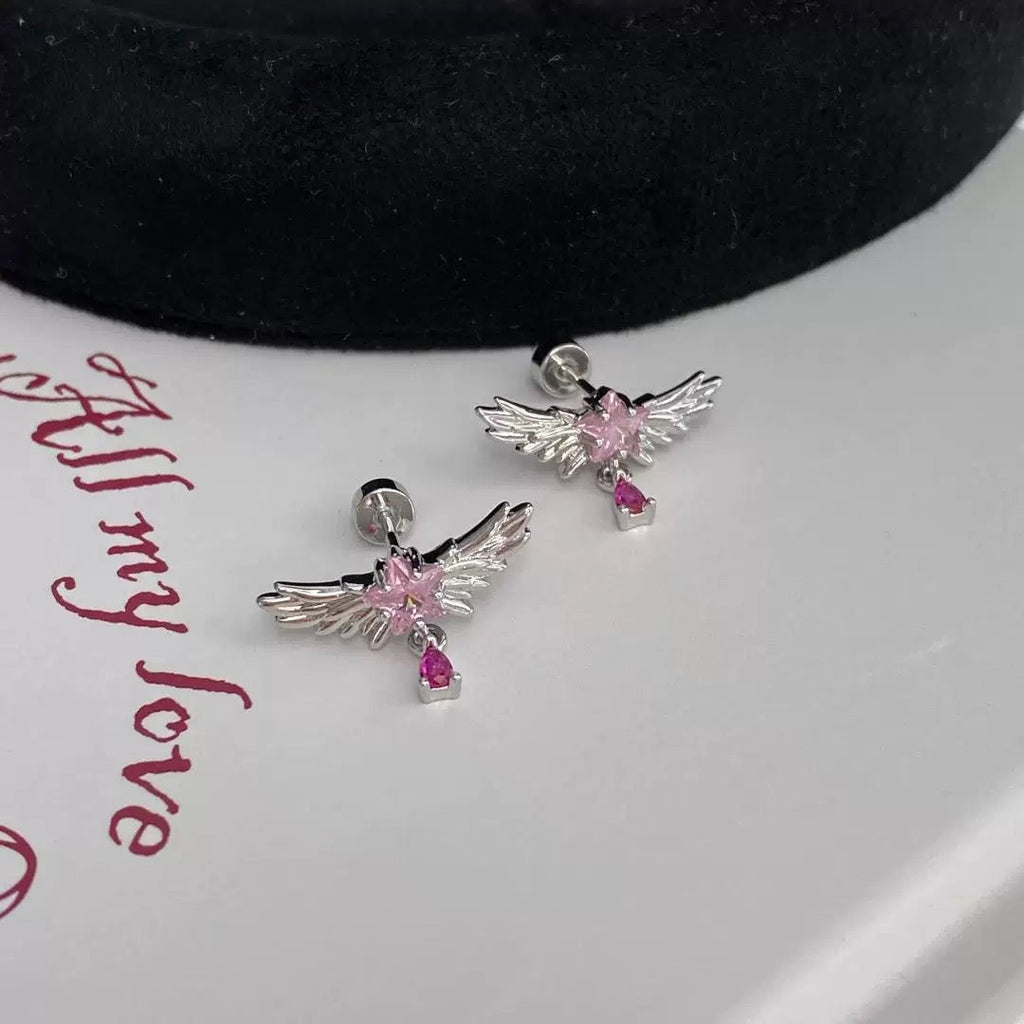 Flying Star Helix Earrings