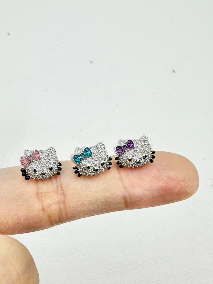 Kitty Glint Helix Earrings