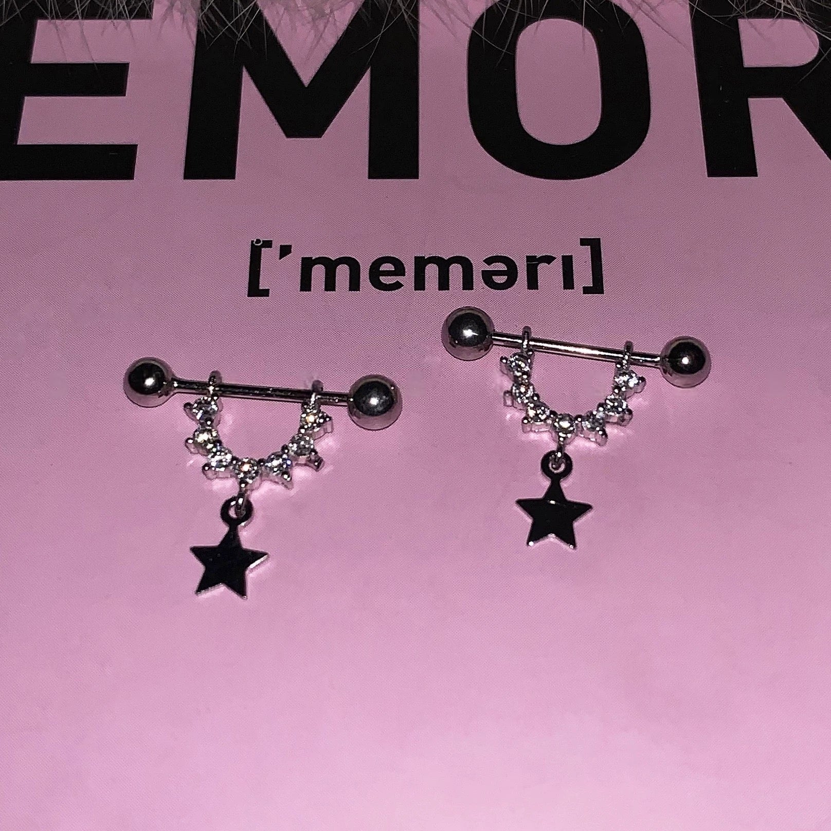 Starlace Arc Helix Earrings