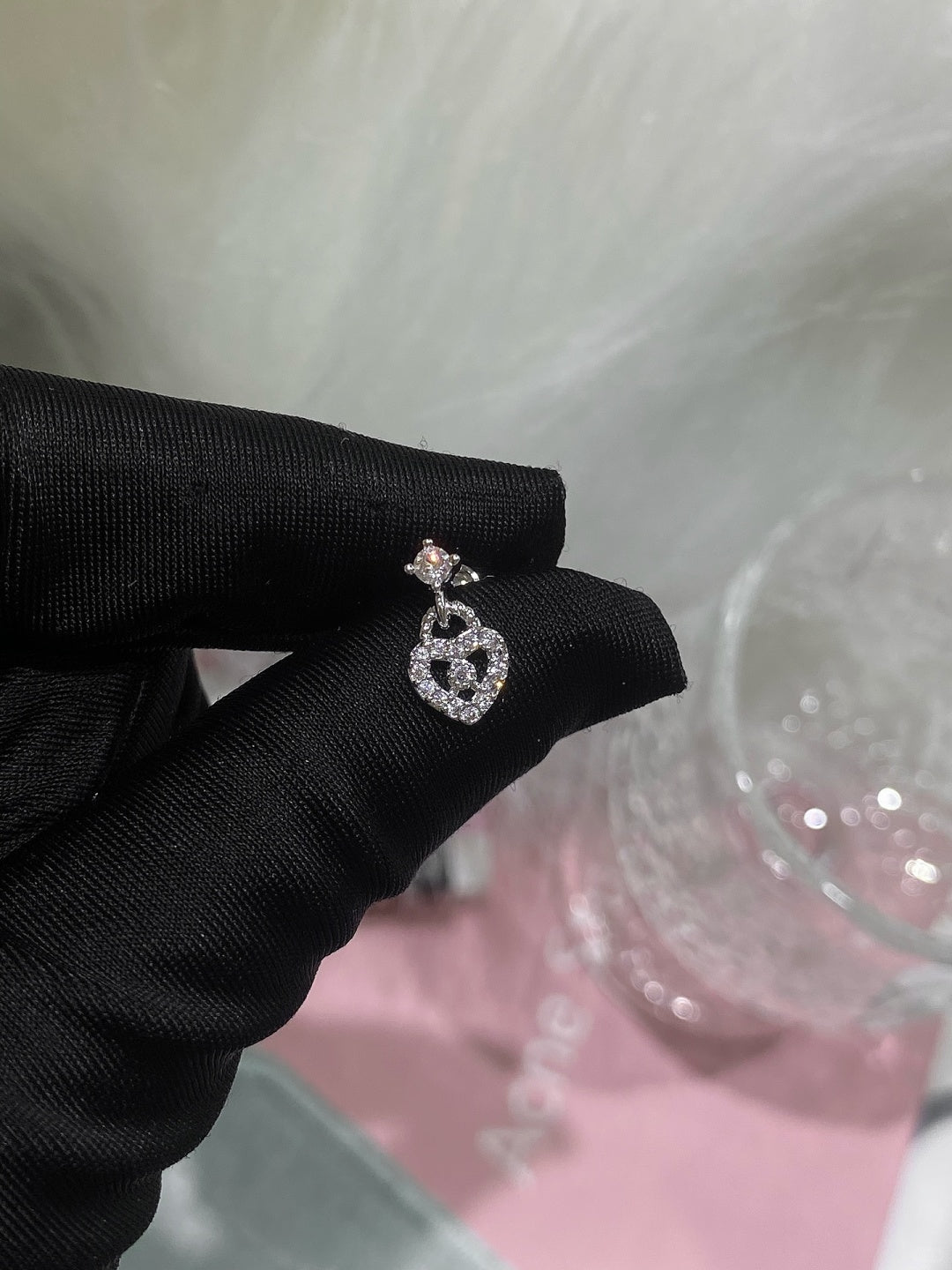 Crystal Vice Helix Earrings