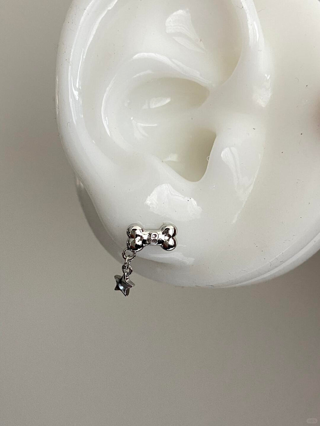 Bone Star Helix Earrings