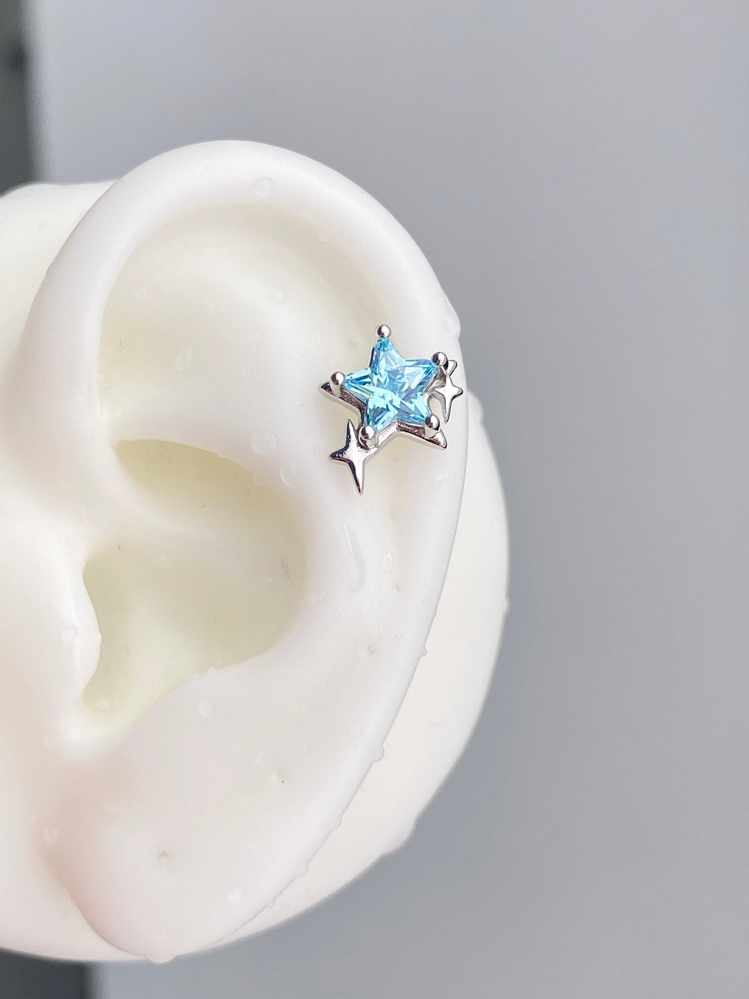 Aether Star Helix Earrings