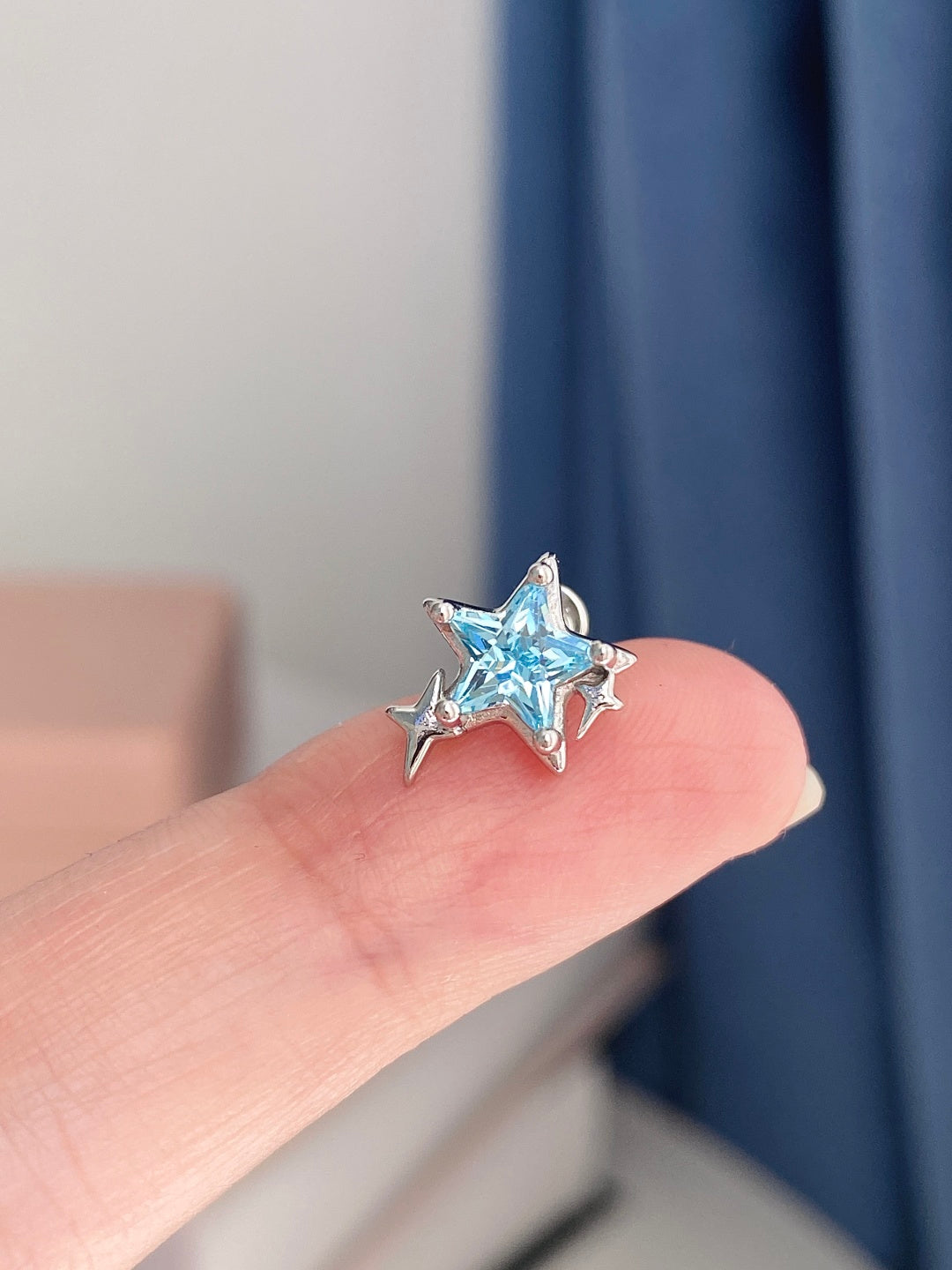 Aether Star Helix Earrings