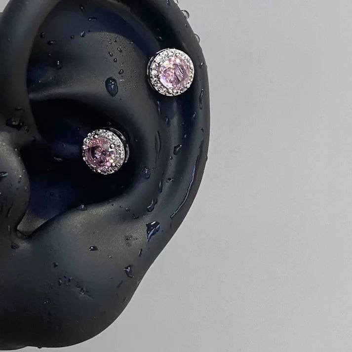 Seraph Spark Helix & Conch Earrings