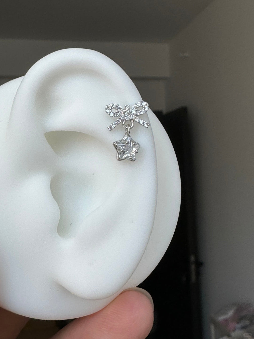 Ribbon Nova Helix Earrings