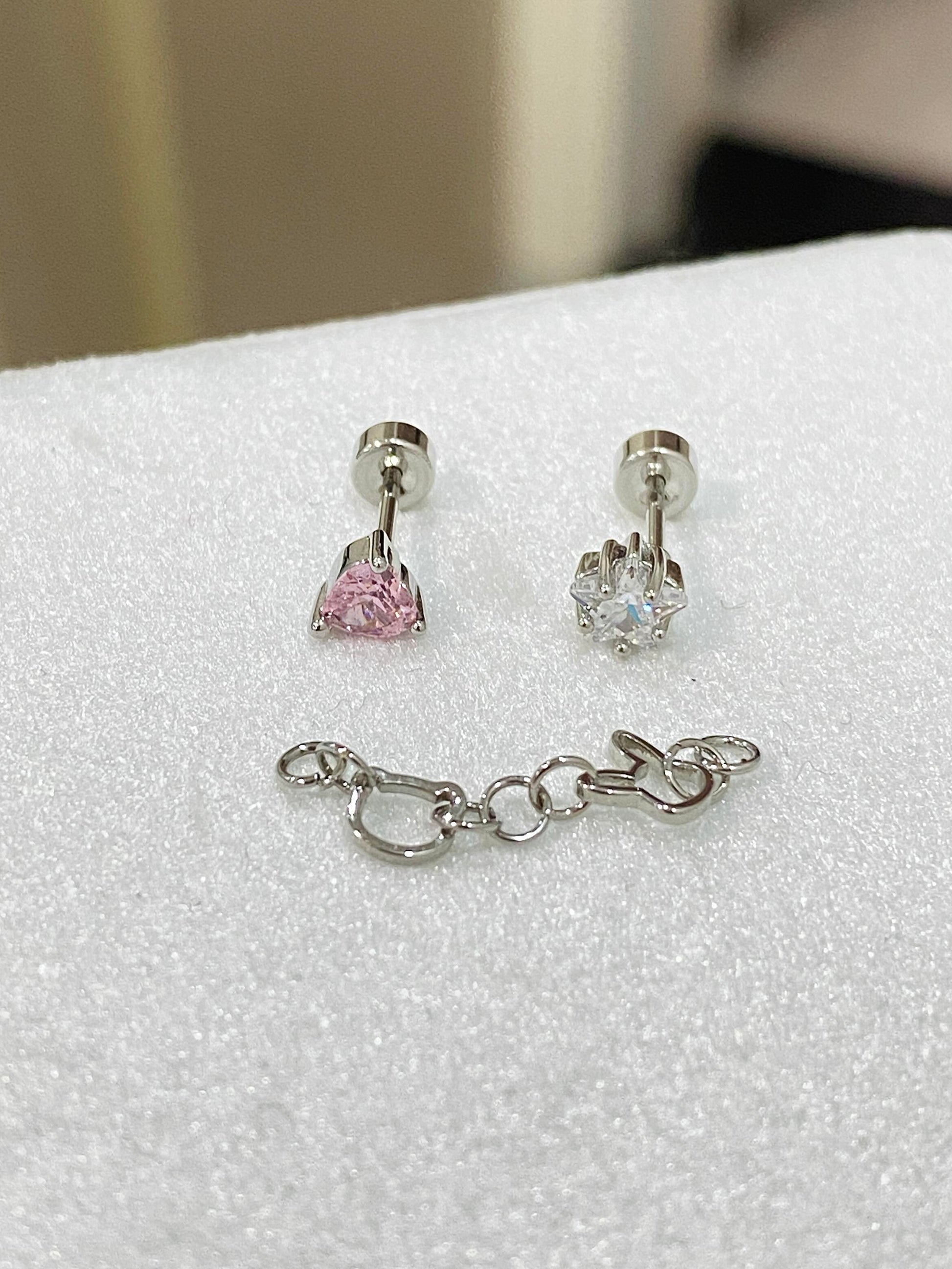 Charm Circut Chain Earrings