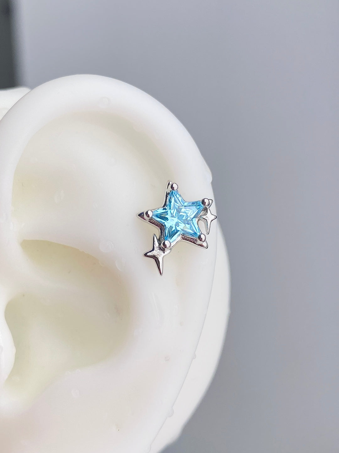 Aether Star Helix Earrings