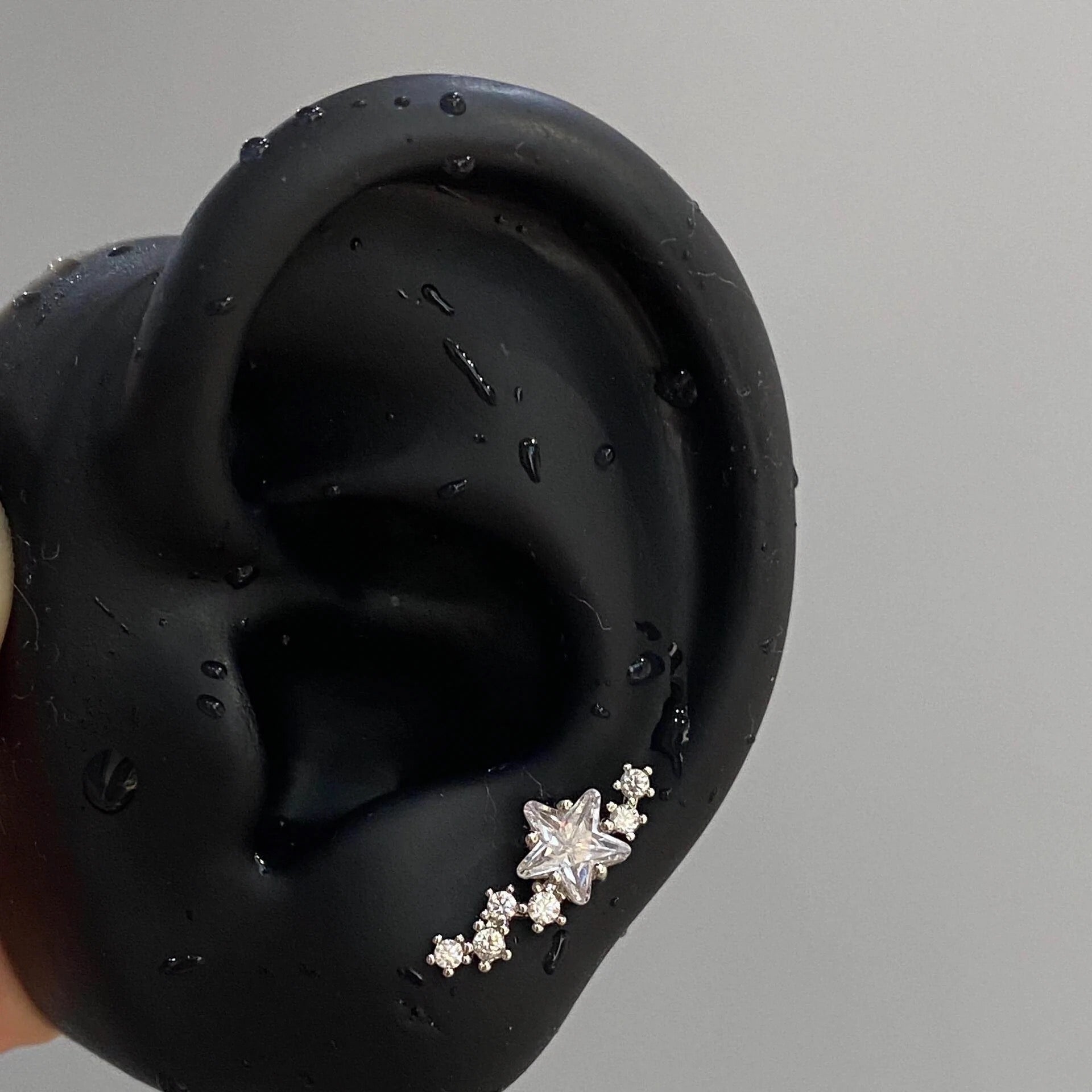 Stellar Trail Helix Earrings