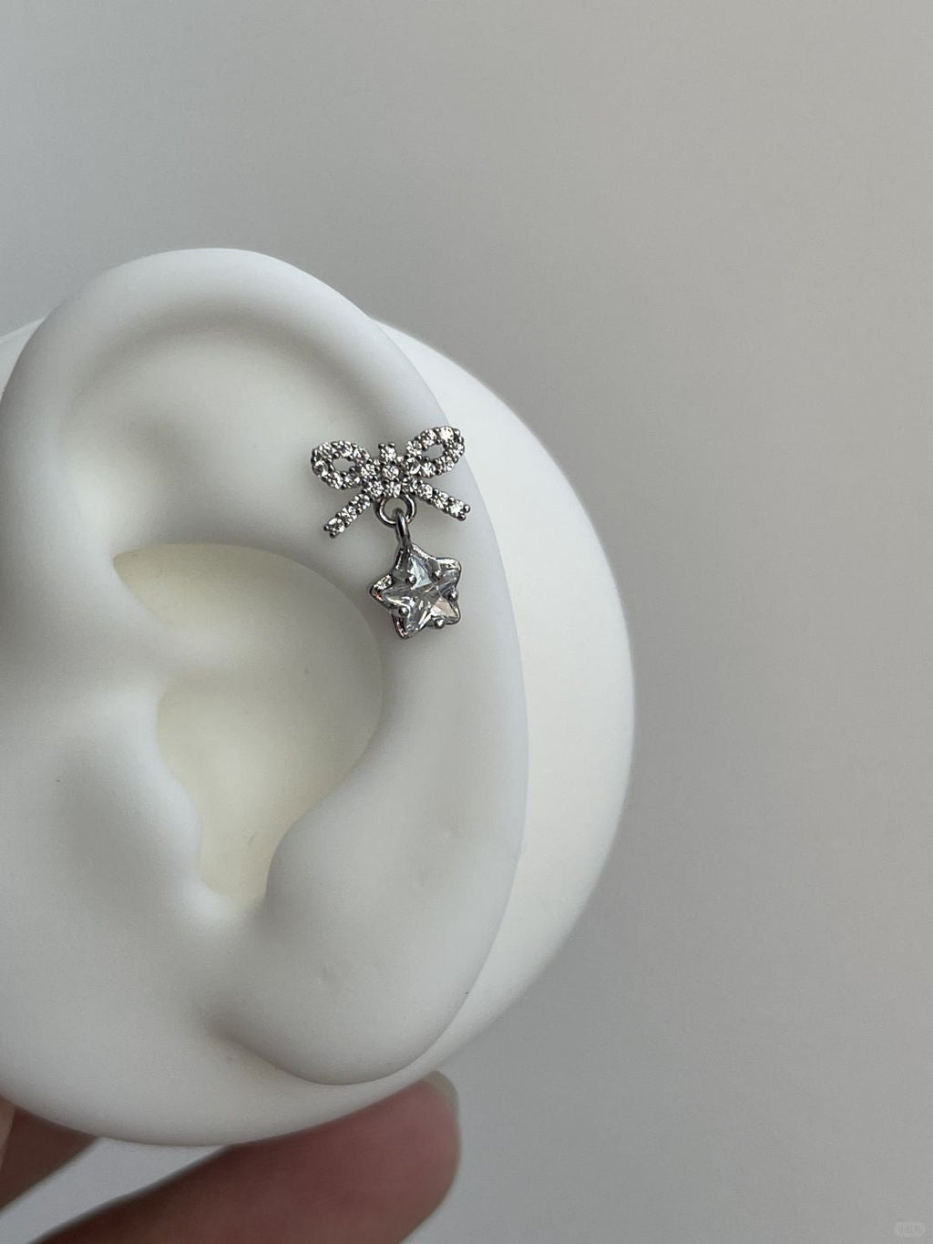 Ribbon Nova Helix Earrings