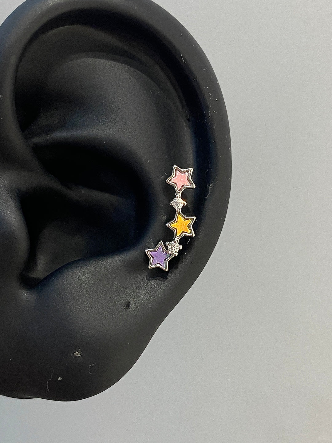 Candy Stars Helix Earrings