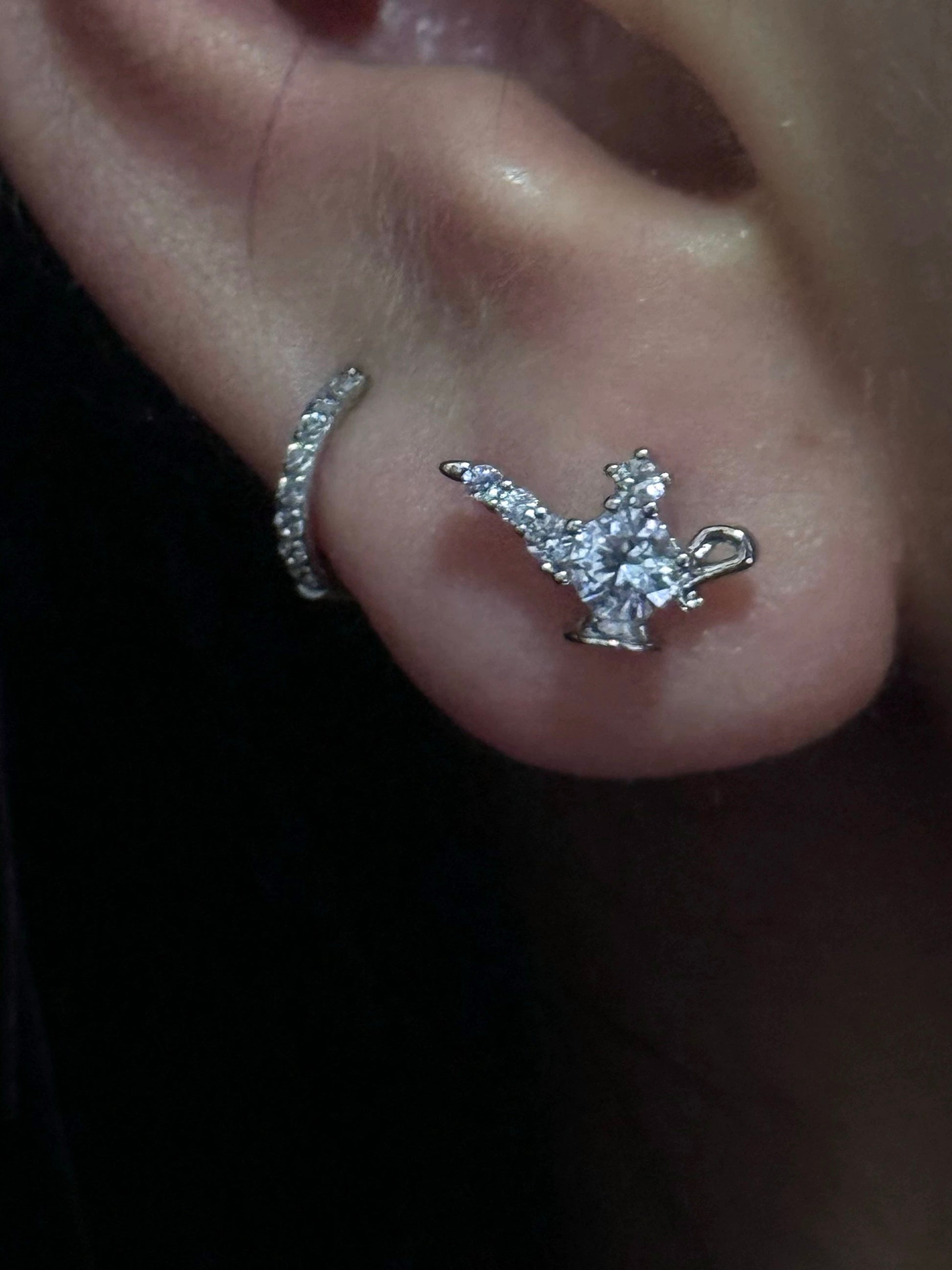 Genie Glow Helix Earrings