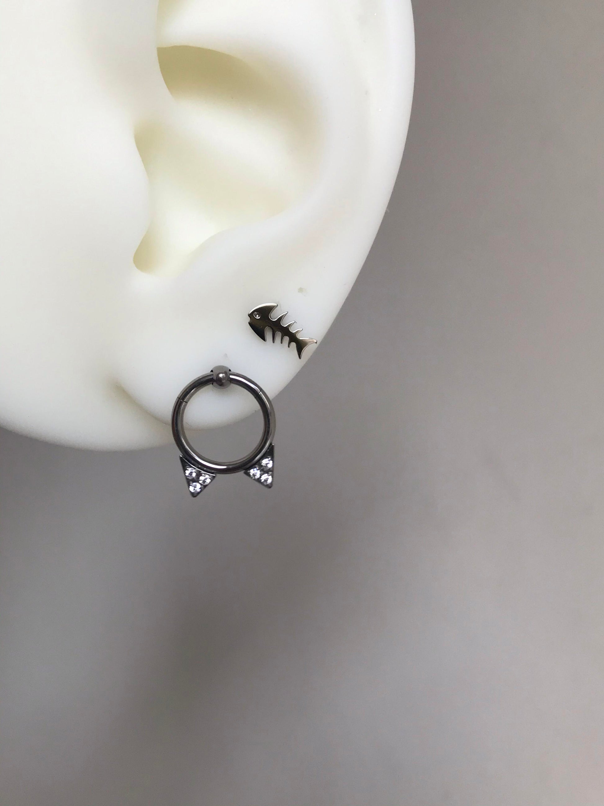 Fishbone Earrings